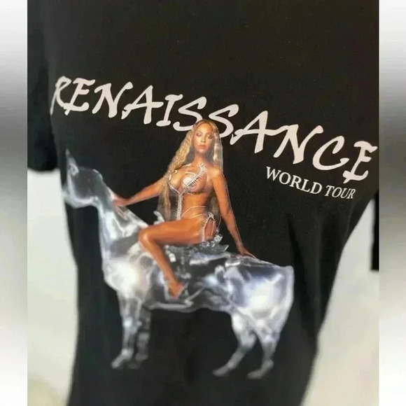2023 Beyonce Renaissance Official World Tour Concert T-Shirt Billboard Size M - Picture 2 of 12